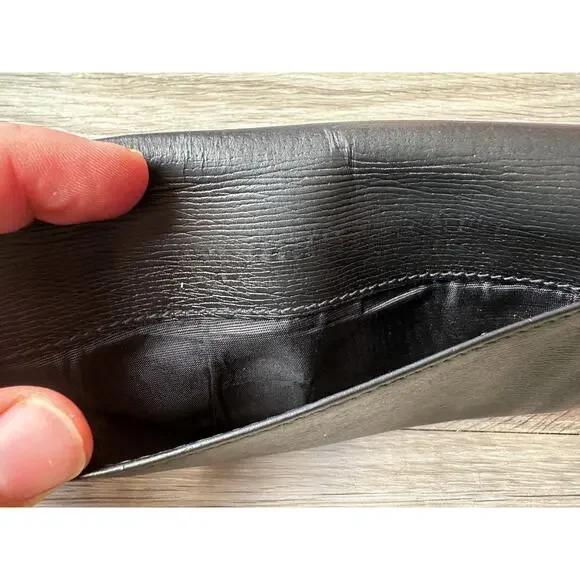 Gucci Black Long Bifold Wallet with Silver Belt Buckle - Picture 6 of 16